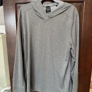 Prana Men's Heather Gray Hoodie